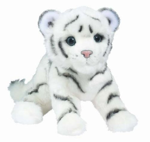 Silky White Tiger Cub 12" by Douglas Cuddle Toys