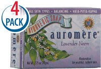 Ayurvedic Bar Soap Lavender-Neem, 2.75oz
