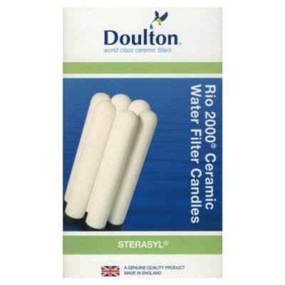Doulton W9120145 Rio 2000 Ceramic 6 Pack Replacement Filters