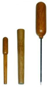 Ice Pick with Bamboo Handle and Sheath