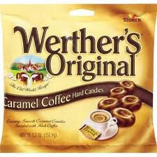 Werther's Original Caramel Coffee Hard Candies 2.65 oz 3 pack