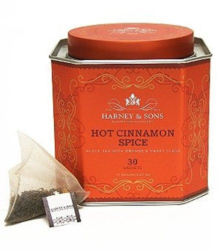 HRP Hot Cinnamon Spice - 30 sachet tin, Pack of 3