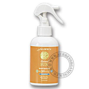 Aubrey Organics Natural Sun SPF 30 Unscented Spray 6 fl oz