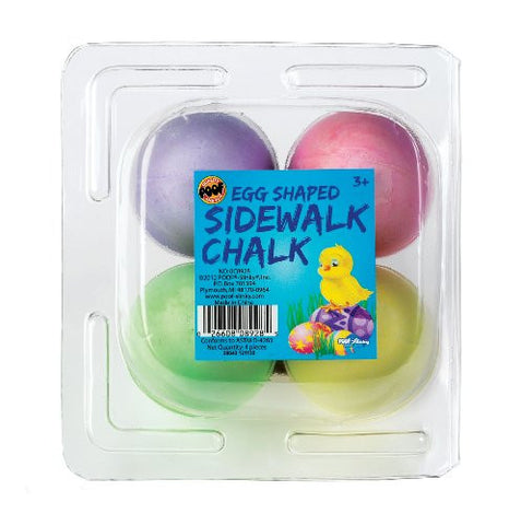 4pc Egg Chalk