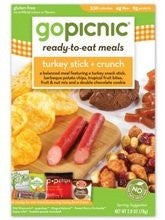 Ready to Eat Meal, Turkey Stick & Crunch, Gluten Free, All Natural 2.8 OZ