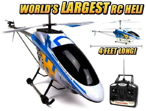Colossus 3.5CH Metal Large RTF RC Helicopter Capital Books and