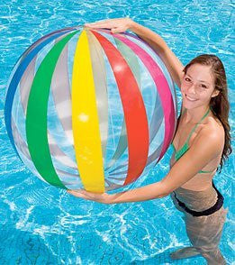 Striped 42" Beach Ball (Pack of 2)