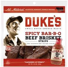 Duke's Jerky Steak Strip, Spice BBQ 3.0 OZ