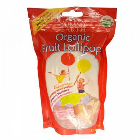 Yummy Earth Fruit Pop Pc Lollipop ( 6x3 OZ)