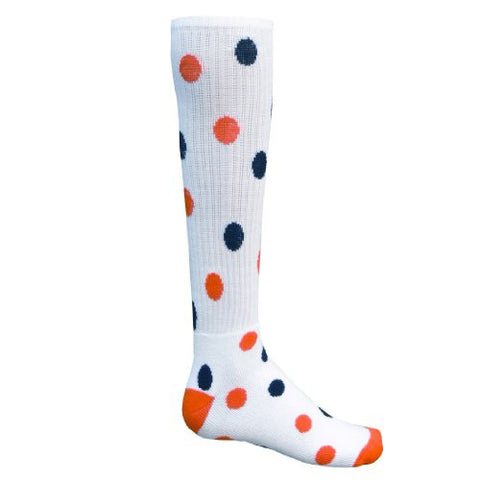 Spots, Medium, White/Orange/Black