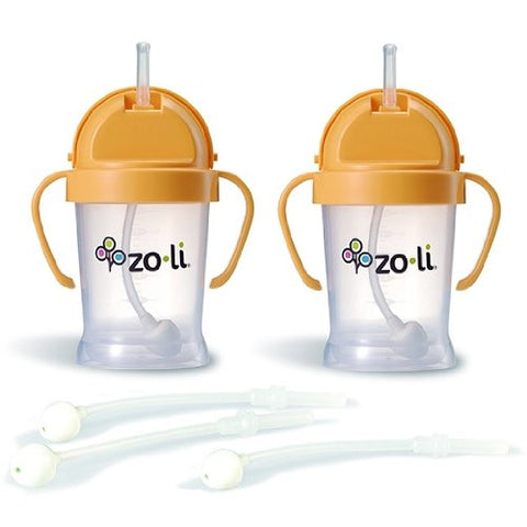 Zoli BOT Sippy Cups (Color: Orange)