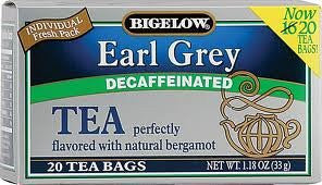Bigelow Earl Grey Decaf Tea 20.0 BG