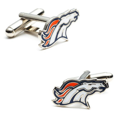 NFL Denver Broncos Team Logo Cufflinks