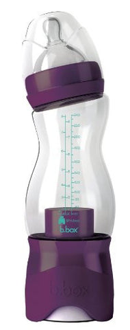 the essential baby bottle + dispenser, Plum Punch