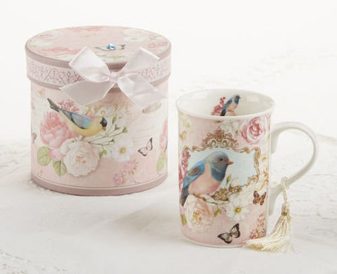 4.6"Pr’L Mug In Gift Box, Bird