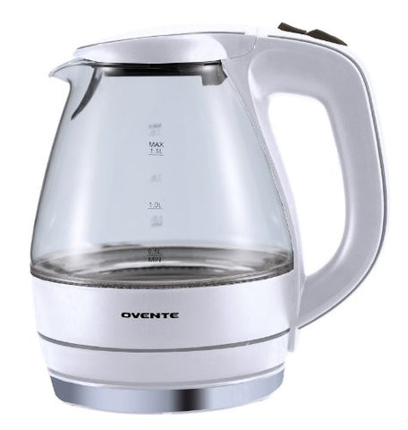 Ovente KG83 Series 1.5L Glass Electric Kettle