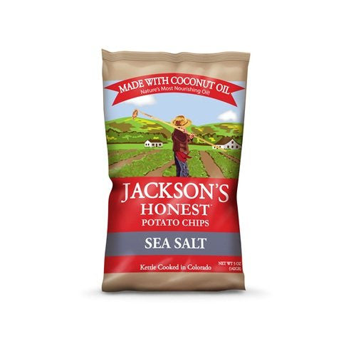 Potato Chips-With Coconut Oil Sea Salt At least 95% Organic - 12/5 OZ