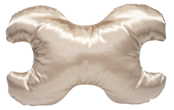 "Save My Face!"® Le Grand Pillow in Satin Champagne