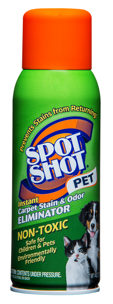 Spot Shot Pet Instant Carpet Stain & Odor Eliminator, 14 oz