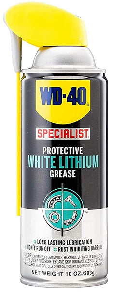 WD-40 Specialist Protective White Lithium Grease, 10 oz