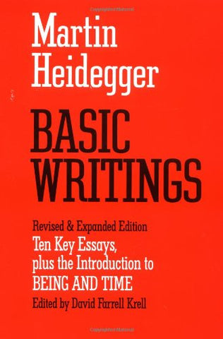 Basic Writings: Ten Key Essays, plus the Introduction to Being and Time (not in pricelist)