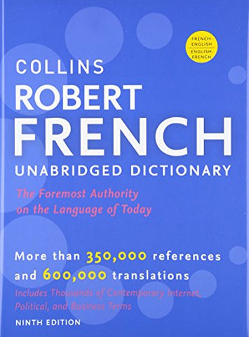 Collins Robert French Unabridged Dictionary, 9th Edition (Hardcover)