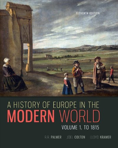 A History of Europe in the Modern World, Vol. 1 (Paperback) (not in pricelist)