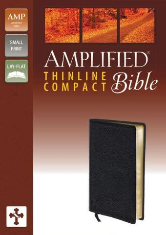 Amplified Thinline Bible Compact - Bonded Leather