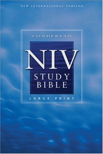 Zondervan NIV Study Bible, Large Print (Hardcover)