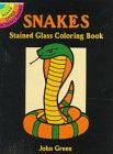 Snakes Stained Glass Coloring Book