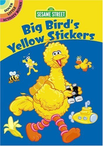 Sesame Street Big Bird's Yellow Stickers