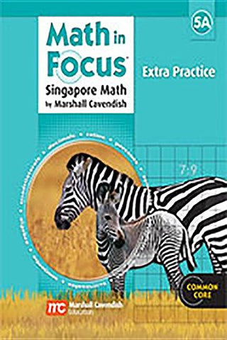 Houghton Mifflin Harcourt Math in Focus Extra Practice Book A Grade 5 2009 - Paperback