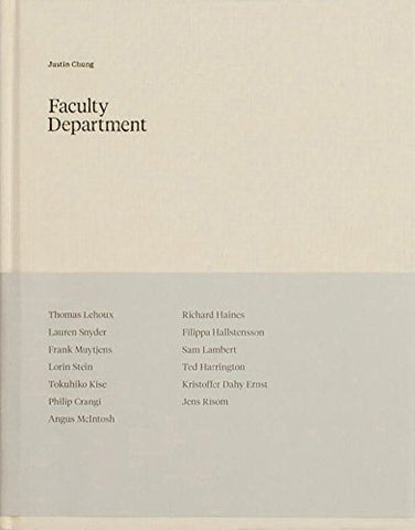 Faculty Department - Hardcover