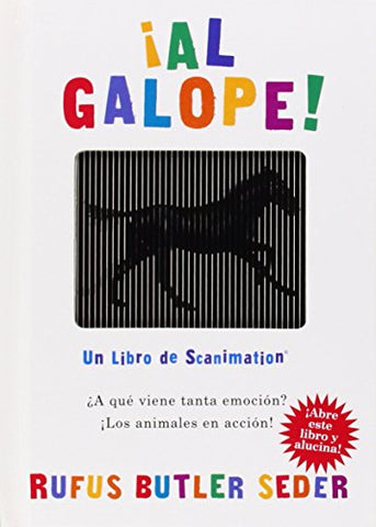 Scanimation - ¡Al Galope! (Hardback) (not in pricelist)