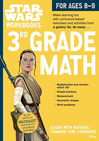 Star Wars Workbook: 3rd Grade Math (Paperback) (Not in Pricelist)