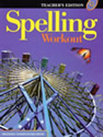 Spelling Workout Level G Teacher (Paperback)