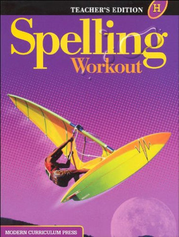 Spelling Workout Level H Teacher (Paperback) (not in pricelist)