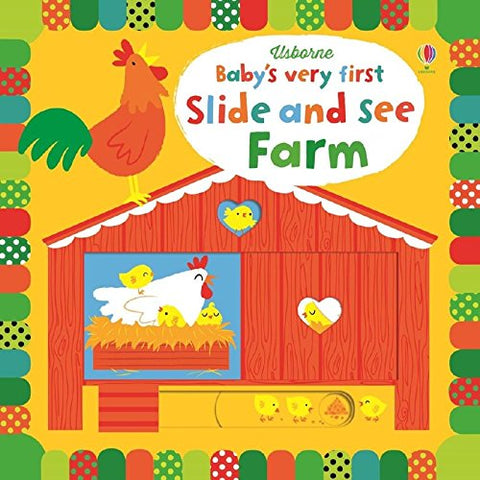 Baby's Very First Slide And See Farm (Board Book)