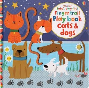 Baby's Very First Fingertrail Playbook Cats/Dogs (Hardcover)