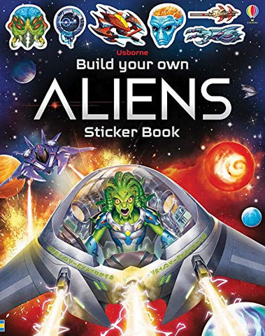 Build Your Own Aliens Sticker Book (Paperback)