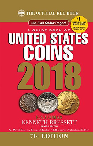 2018 Whitman Red Book Coin Price Guide (Hardcover)
