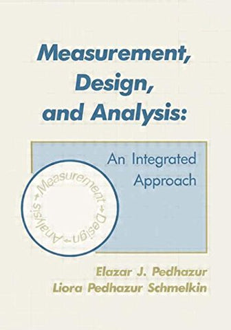 MEASUREMENT, DESIGN, AND ANALYSIS (hardcover)