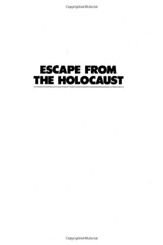 Escape from the Holocaust (Paperback)
