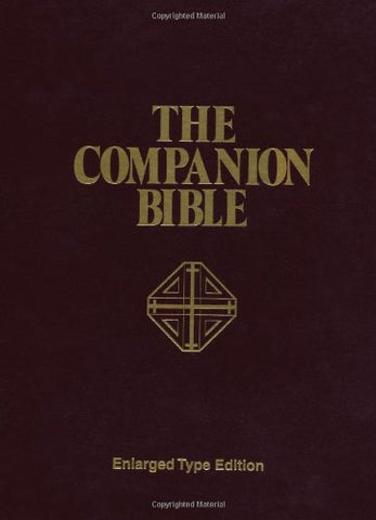 The Companion Bible, Enlarged Type (Hardcover)