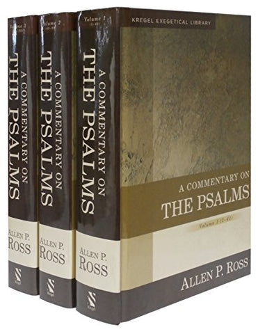 A Commentary on the Psalms 3-Volume Set (Hardcover)