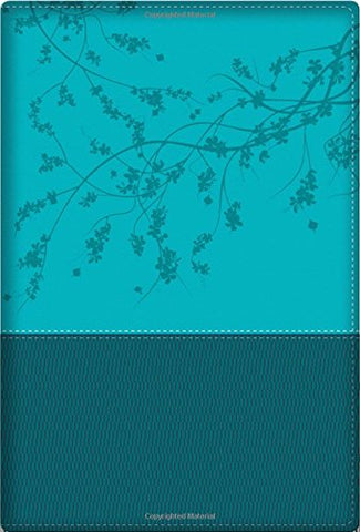 A Woman After Gods Own Heart Bible (Leather Bound) - Teal