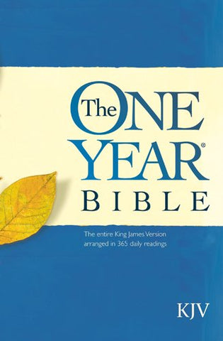 One Year Bible, King James Version - Large Edition (Paperback)