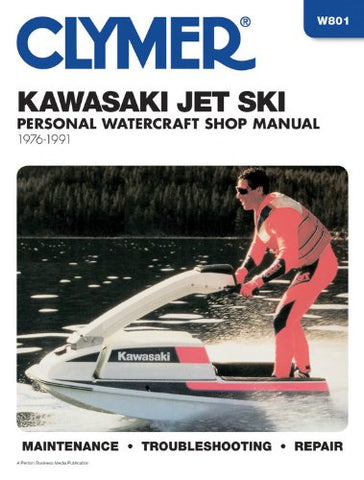 Clymer Kawasaki Jet Ski, 1976-1991 (Paperback)