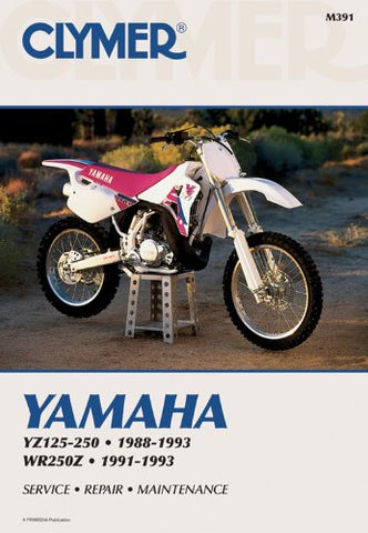 Clymer Yamaha YZ125-250; WR250Z 88-93: Service, Repair, Maintenance (Paperback)