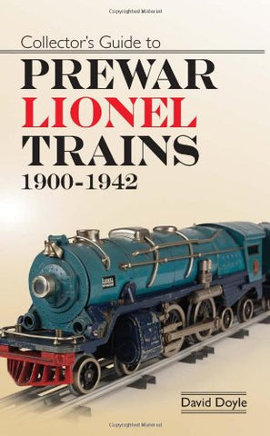 Collector's Guide to Prewar Lionel Trains, 1900-1942 (Paperback) (not in pricelist)